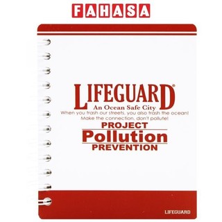 Sổ lò xo bỏ túi kẻ ngang lifeguard - magic channel lg-01-130-b