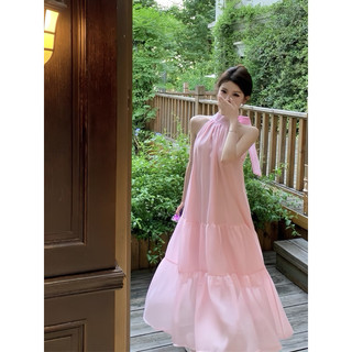 [3 MÀU] Đầm BabyDoll voan kính thắt nơ cổ dáng xoè tầng SuNy.Stores