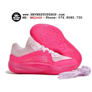Giày bóng rổ KD 16 AUNT PEARL bản đẹp chuyên chơi outdoor, bộ đế zoom mang êm hỗ trợ bật cao [TẶNG VỚ] NeverStopShop.com