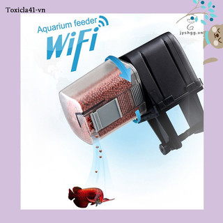 Máy cho cá ăn tự động kết nốI wifi có điều khiển từ xa