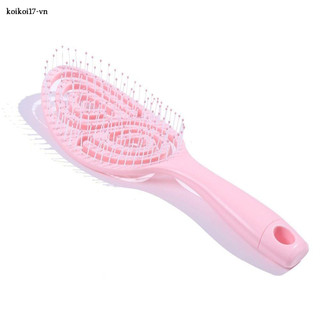 Yunafin Comb cuộn lớn, PP Skeleton Scalp Massage Comb