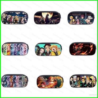 Demon Slayer Anime Văn Phòng Phẩm Hộp Đựng Bút Chống Thấm Nước Túi Tanjirou Nezuko Zenitsu Inosuke Quà Tặng Cho Trẻ Em