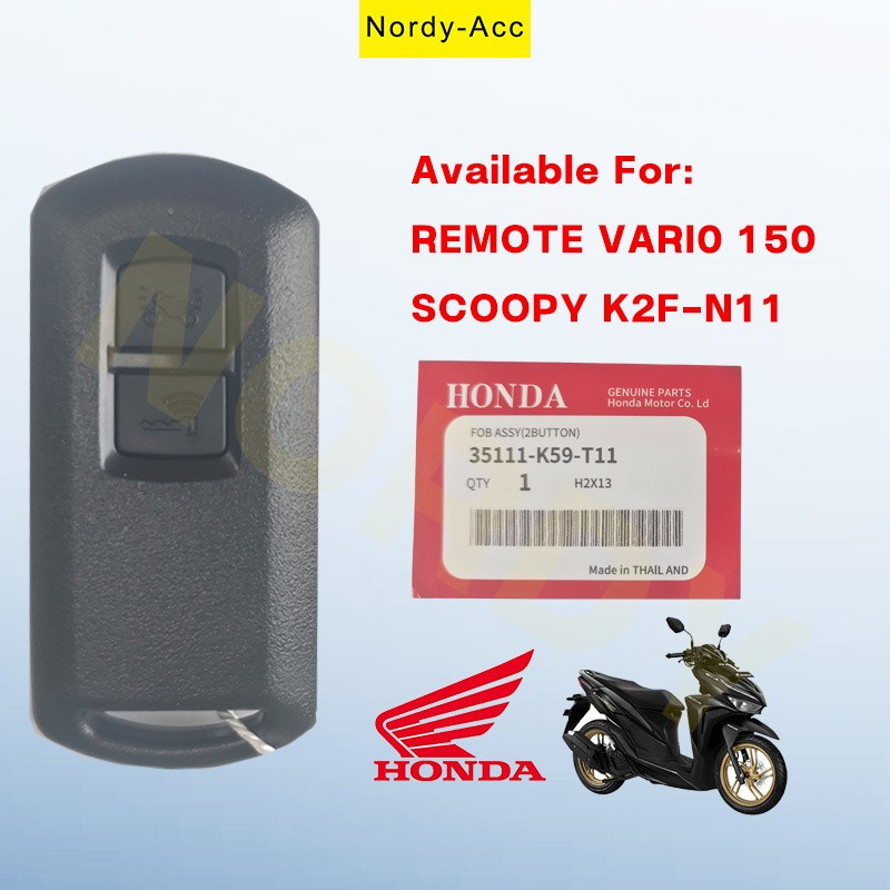 Khóa đệm điều khiển từ xa chính hãng Honda pcx150 * ab125 * click 150 * Vison / Chì Honda chính hãng