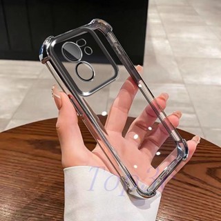 Ốp lưng Xiaomi 13T Pro / Xiaomi13 Pro Ốp điện thoại trong suốt chống rơi bốn góc SJDK