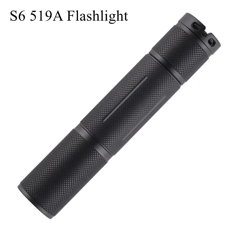 Đèn pin Convoy S6 với đèn pha LED 519A Đèn đi bộ đường dài cắm trại