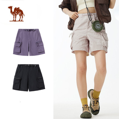 Quần short nam nữ CAMEL CROWN  Quần yếm chống nắng thoáng khí thoáng khí