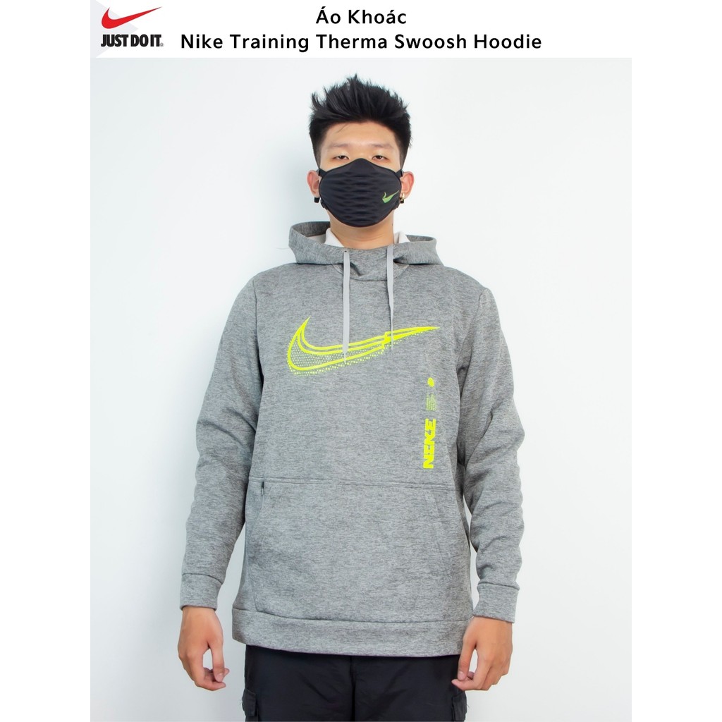 CHÍNH HÃNG - Áo khoác nam Nike_Training Therma Swoosh Hoodie ; Áo khoác nỉ dày dặn giữ ấm