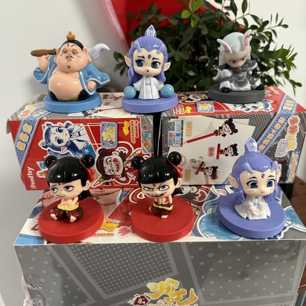 Blind box natra ma đồng náo hải Mô hình natra kiểu hộp túi mù sét 6 nhân vật kích thước 7Cm vật liệu