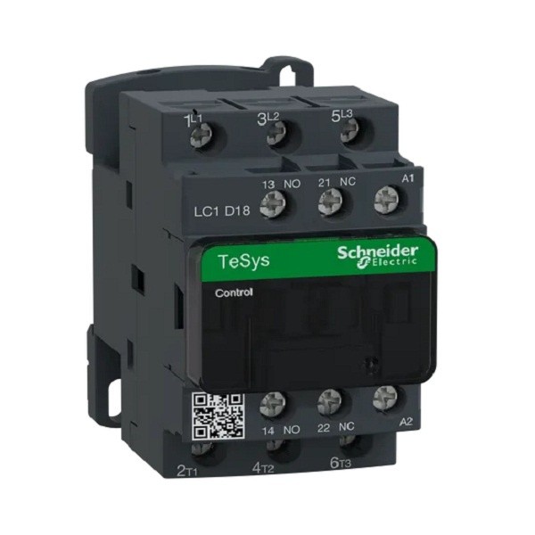 Khởi động từ lc1d LC1D18F7 SCHNEIDER 3P(3NO) - 18A - Coil 110VAC