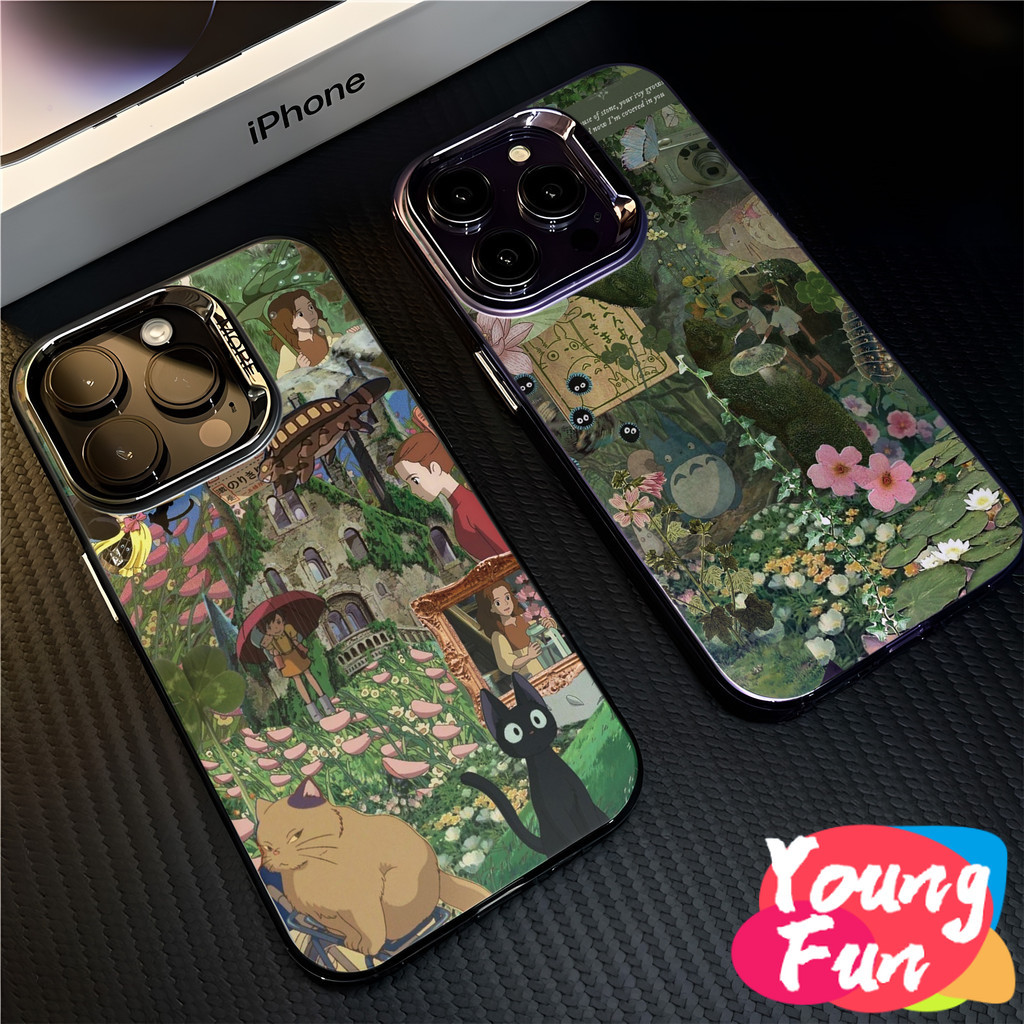 Ốp Ghibli Studio OPPO A18 A60 A3X A95 A93 A79 A78 A53 A57 A58 A60 A38 A17 A16K A3s A5 A7 A9 A31 2020