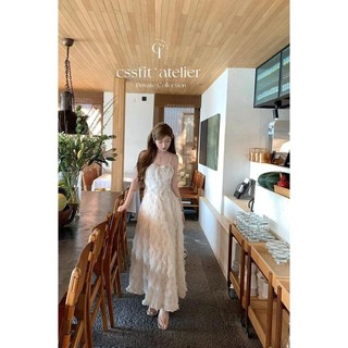 Đầm dự tiệc sang trọng Đầm chữ A dáng rộng thời trang