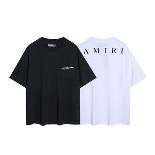 Xu Hướng Cổ Điển AM688I Cặp Đôi Áo Thun Cotton Thời Trang Họa Tiết Chữ Cổ Điển Thể Thao Áo Tay Ngắn Plus Kích Thước Unisex