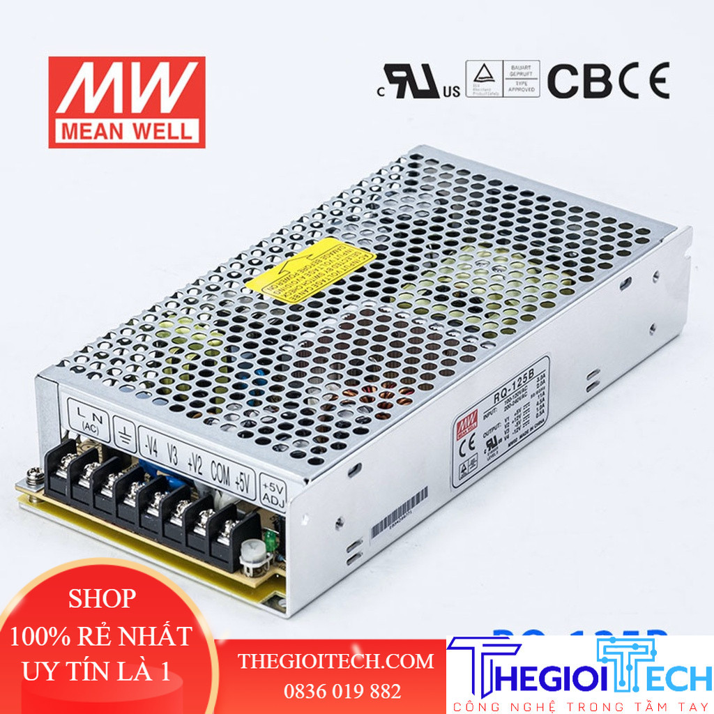 BỘ NGUỒN MEANWELL 4 NGÕ RA RQ-125C