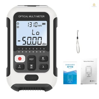 Máy đo công suất quang 3 trong 1 nhẹ cầm tay Máy kiểm tra mạng tích lũy cao Màn hình kỹ thuật số Máy kiểm tra sợi quang có đèn LED