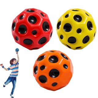 Bóng mặt trăng nảy cao Tương tác Bouncy Bóng đèn Flash mềm Nhảy bóng cao su cho trẻ em Đồ chơi bãi biển ngoài trời cho trẻ em