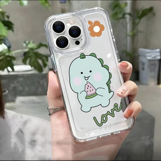 Ốp Lưng Cho Iphone 15 14 13 12 11 Pro Max Khủng Long Ốp Lưng Hoạt Hình Dễ Thương Xs 6 7 8 Plus Ip Ip11 Ip15 Ip14 Pro Max 11 Ốp Lưng