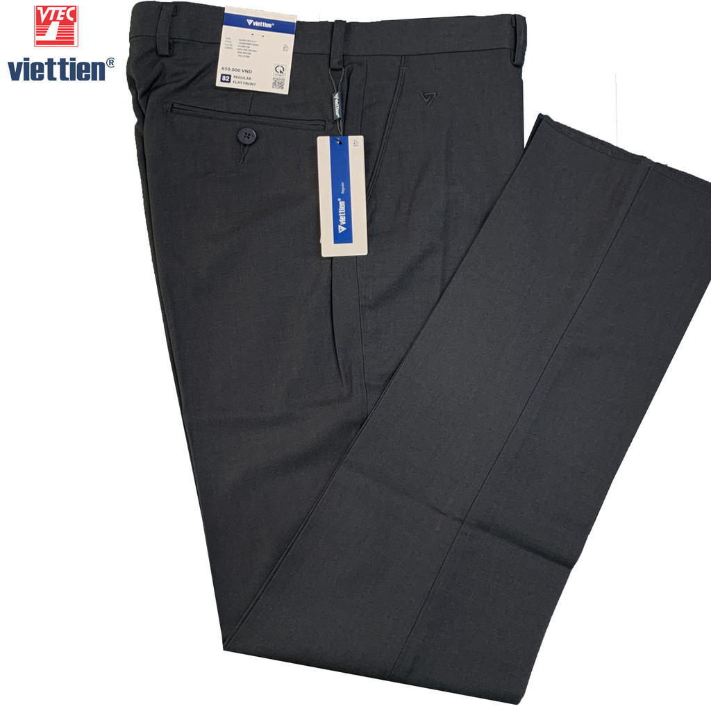Viettien - Quần tây nam 1S4492 Regular 0ly, 1S4494 Regular fit 0ly