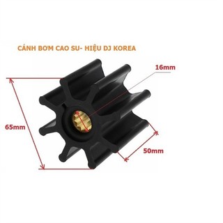 Cánh bơm cao su cao 50 -8 cánh hàn quốc cho máy yanmar es, 6ch