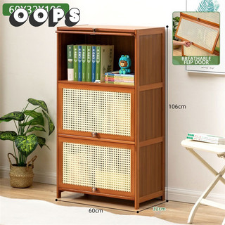 Small size floor standing bookshelf with modern and simple design