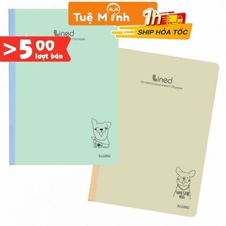 Vở kẻ ngang B5 120 trang VPPTUEMINH Lined bìa màu dễ thương, sổ KLong MS 841