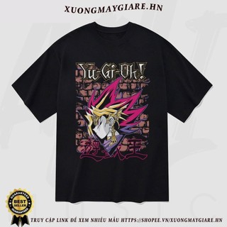 Áo thun Unisex Yu-Gi-Oh! Digital Art Oversized 100% Cotton ngắn tay