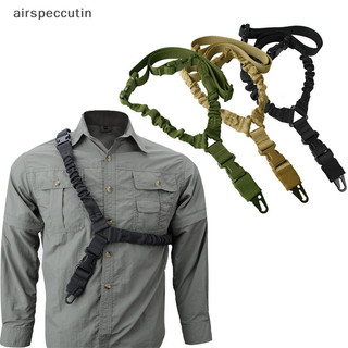 Airspecutin Dây đeo vai chiến thuật một điểm, Dây súng chiến thuật CS thật, Dây an toàn chéo ngoài trời dành cho những người đam mê EN