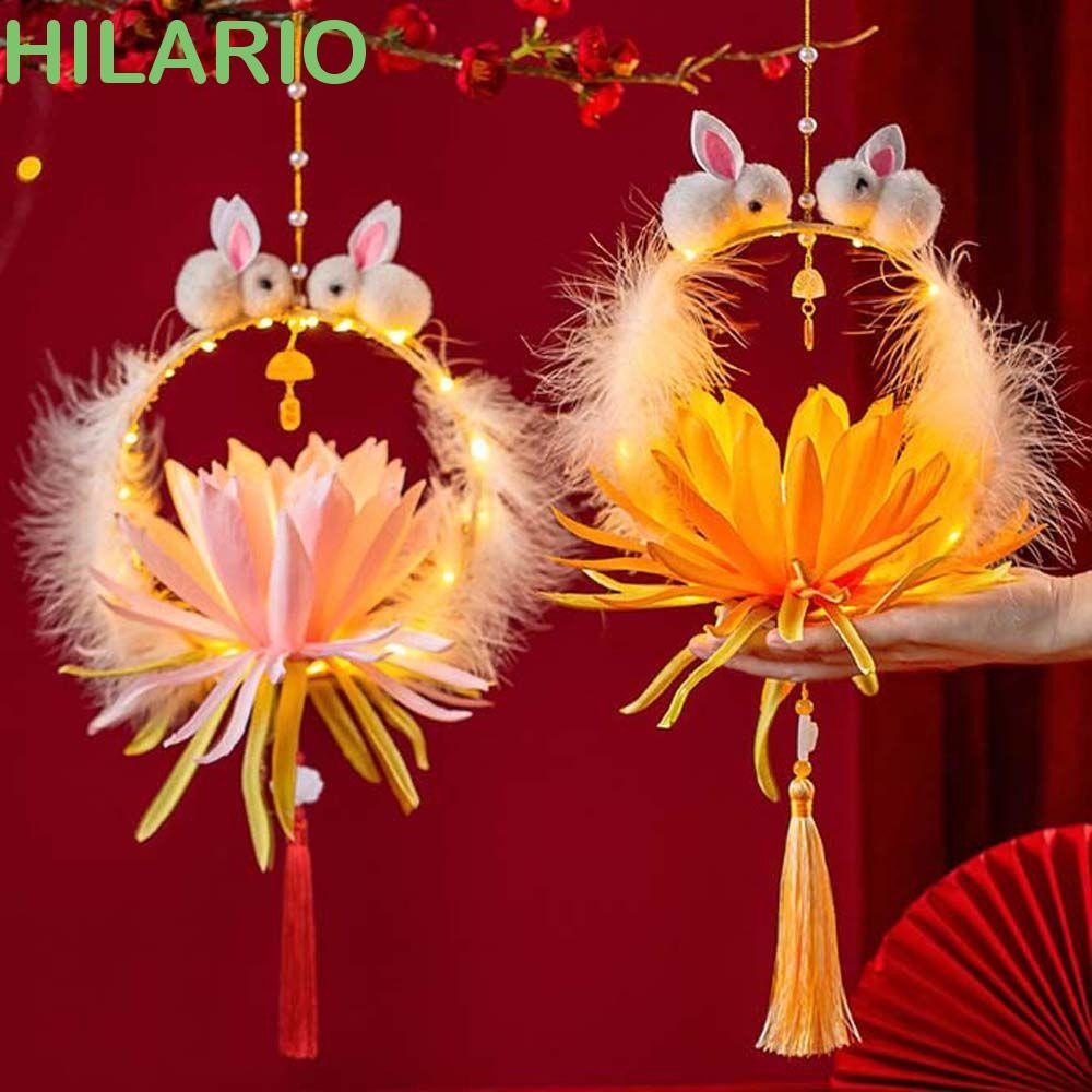 Hilario Giữa Mùa Thu Đèn Lồng Dễ Thương Trung Quốc Giữa Thu DIY Handmade Trang Trí Nhà Cửa Lễ Hội Đèn Lồng