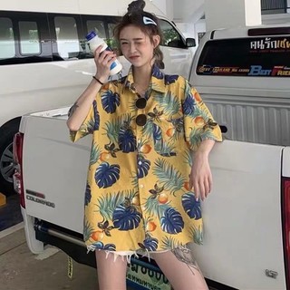 Áo Sơ Mi Tay Ngắn Họa Tiết Hoạt Hình In Hình Baggy Cổ Mùa Hè Áo Sơ Mi Tay Ngắn Cho Nam Nữ Áo Sơ Mi Thông Thường Áo PhôngLapel Xu Hướng Thời Trang Áo Sơ Mi Voan Nửa Tay