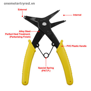 Metertrying 2 trong 1 DIY Snap Spring Ring Circlip Removal Cài đặt Bộ công cụ Kìm VN