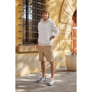 Quần short linen UNI có dây rút