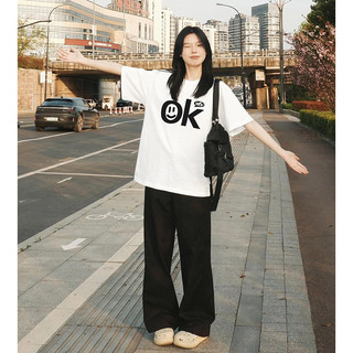 Áo thun nữ form rộng cổ tròn cotton chuẩn 100% hàng cao cấp chất lượng tiêu chuẩn xuất khẩu