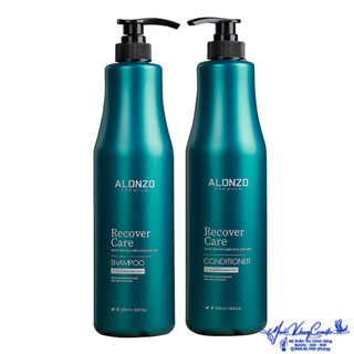 Dầu gội xả Alonzo Recover Care cho tóc khô và hư tổn 1000mlx2 ( New 2024 ) - MK
