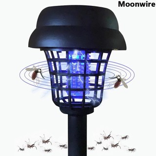 Đèn diệt muỗi năng lượng mặt trời mới LED Đèn đuổi muỗi điện tử Đèn bãi cỏ ngoài trời 2024