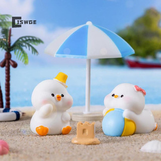 [Ciswge] Vịt dễ thương Các bức tượng nhỏ Thủ công Đồ trang trí cảnh quan vi mô Phụ kiện nội thất ô tô Trang trí máy tính để bàn tại nhà Quà tặng đồ chơi búp bê vịt [MỚI]
