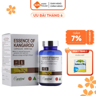 Viên Uống Hỗ Trợ Tăng Cường Sinh Lý Nam CARELINE Essence Of Kangaroo 60 Viên