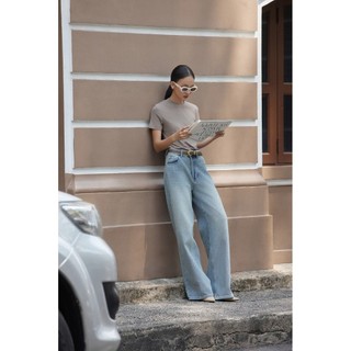 Quần jeans ống suông BASIC ROBIN JEANS