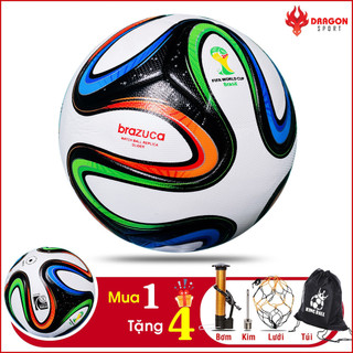 Quả Bóng Đá Trẻ Em Euro Worlcup Ngoại Hạng C1 Số 3 4 5 Trái Banh Da King Ball Giá Rẻ Nam Nữ Thi Đấu Sân Cỏ Nhân Tạo