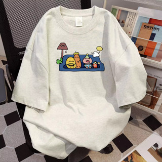 Áo phông nữ xám ghi cổ tròn form rộng local brand Salmo áo thun cute kiểu xinh hàn quốc outerity Y1398