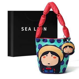 Dây đeo vai có đệm bông dễ thương Túi xách xô Túi xô thời trang Túi đeo vai Denim Túi cá tính