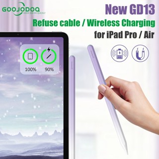 GOOJODOQ GD13 Bút Cảm Ứng Cho iPad Pencil Pro 11 12.9 Air 4/5 10th 9th 8th Gen Mini 6 2018 2020 2021