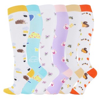 Nén Vớ Nam Nữ Thể Thao Tốt Nhất Cho Giãn Tĩnh Mạch Mang Thai Đầu Gối Cao Nén Tất