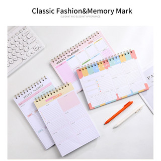Danh sách việc cần làm hàng tuần A5 Notepad, Sổ kế hoạch hàng tuần Chất kết dính Sổ tay Tạp chí Chương trình nghị sự Người tổ chức nhật ký 52 tuần Lịch trình Notepad Trường Văn phòng phẩm Đồ dùng văn phòng, Theo dõi thói quen, Tổ chức làm việc