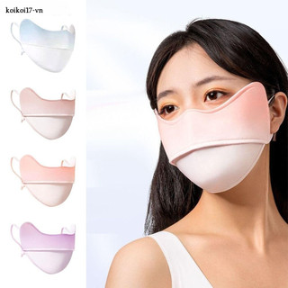 Mặt chống tia cực tím, Kem chống nắng lụa băng màu Gradient, Bảo vệ góc mắt mỏng Thể thao nhiều màu