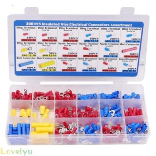 ⭐ready stock ⭐forked spade terminals 300pcs heat shrinkable tubing rapid and simple operation