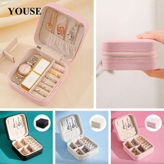 UUMIR đựng trang sức UUMIR bằng da trưng bày nhẫn bông tai đơn giản sắp xếp gọn gàng có 4 màu