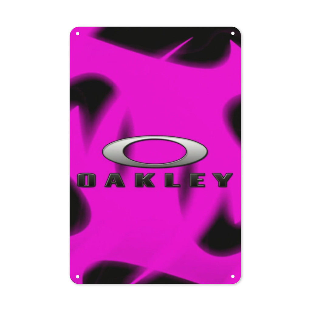 Oakley Kim Loại Tín Hiệu Poster Vintage Kim Loại Tín Hiệu Poster 20 * 30cm Dán Tường Nhà Thời Trang 