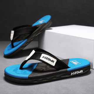 2024 Thời Trang Nam Flip Flop Cao Su Chống Trơn Trượt Đi Biển Đáy Dày Chất Lượng Cao