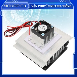 Mokapick Hệ thống làm mát bán dẫn DIY 110 220V Đầu vào Hợp kim nhôm hiệu ứng nhanh cho tủ lạnh mini