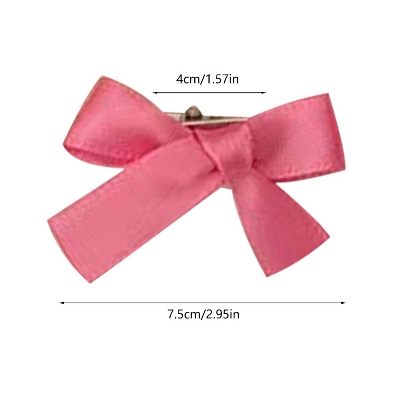 Mya 8 Chiếc Nơ Dễ Thương Kẹp Tóc Nhỏ Ruy Băng Ngọt Kẹp Tóc Kẹp Tóc Barrettes