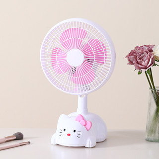 Quạt Điện Hoạt Hình Ký Túc Xá Sinh Viên Đầu Giường Nhỏ Để Bàn Lắc Đầu Quạt Mini Văn Phòng Quạt Lắc Đầu Để Bàn